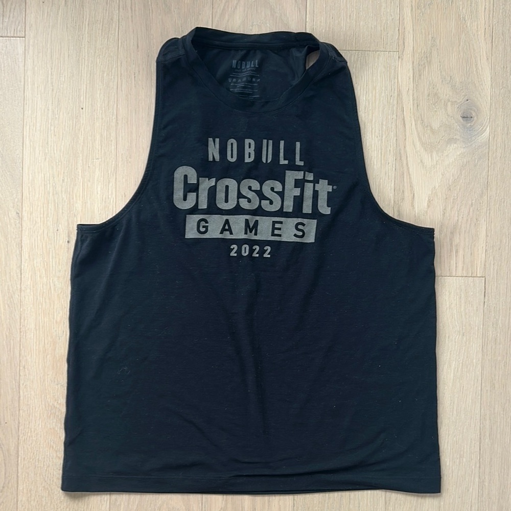 NOBULL Black CrossFit Games 2022 Tank Top